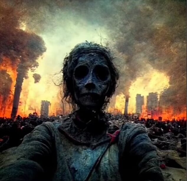 ترسناکترین سلفیهای آخرالزمانی! | دیدن این تصاویر دل شیر میخواهد