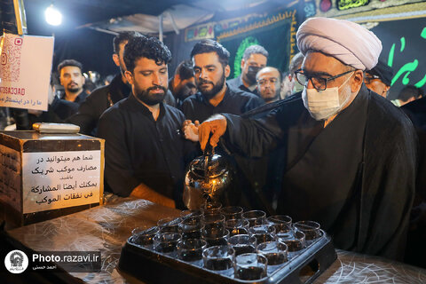 حضور تولیت آستان قدس رضوی در مواکب سطح شهر مشهد