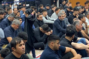 تصاویر حضور اعضای هیأت مذاکره‌ کننده ایران در مجلس عزاداری محرم در وین
