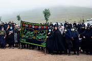 تصاویر | برگزاری عزاداری تاسوعا در روستای کلیشم