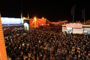 تصاویری از مراسم پرشور یوم‌العباس در حسینیه اعظم زنجان