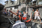 شمار شهدای فلسطینی در حمله رژیم صهیونیستی به غزه به ۴۳ نفر رسید