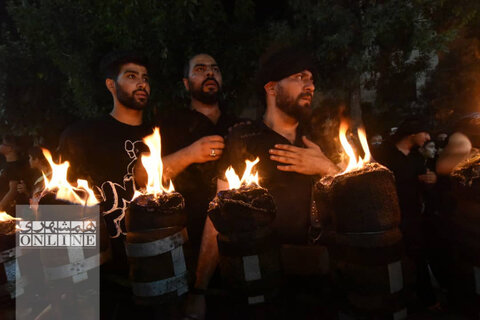 عزاداری مراسم تاسوعا توسط عرب‌های دولت آباد