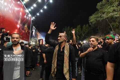 عزاداری مراسم تاسوعا توسط عرب‌های دولت آباد