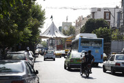 گزارش تصویری | خیمه کربلایی‌های مقیم تهران