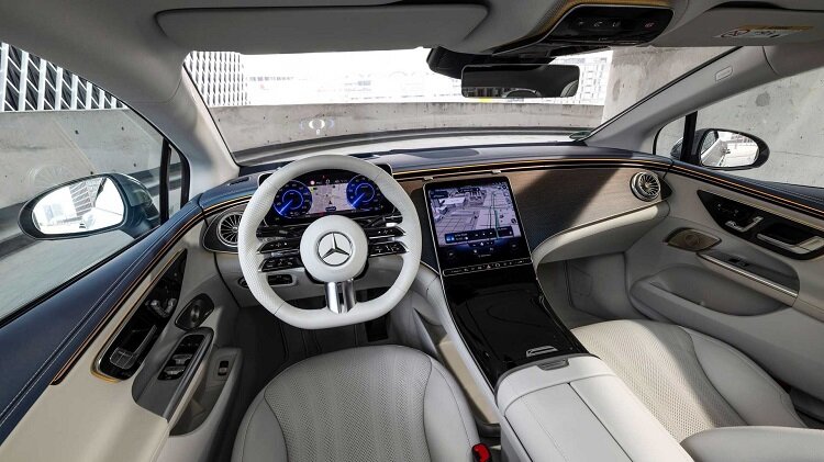 نگاهی به مرسدس +EQE 350 به همراه تصاویر | رقیب آلمانی و جذاب تسلا