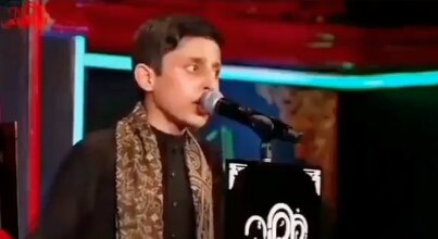 لحظه تکان‌دهنده و تلخ درگذشت مداح جوان در حین نوحه‌خوانی محرم