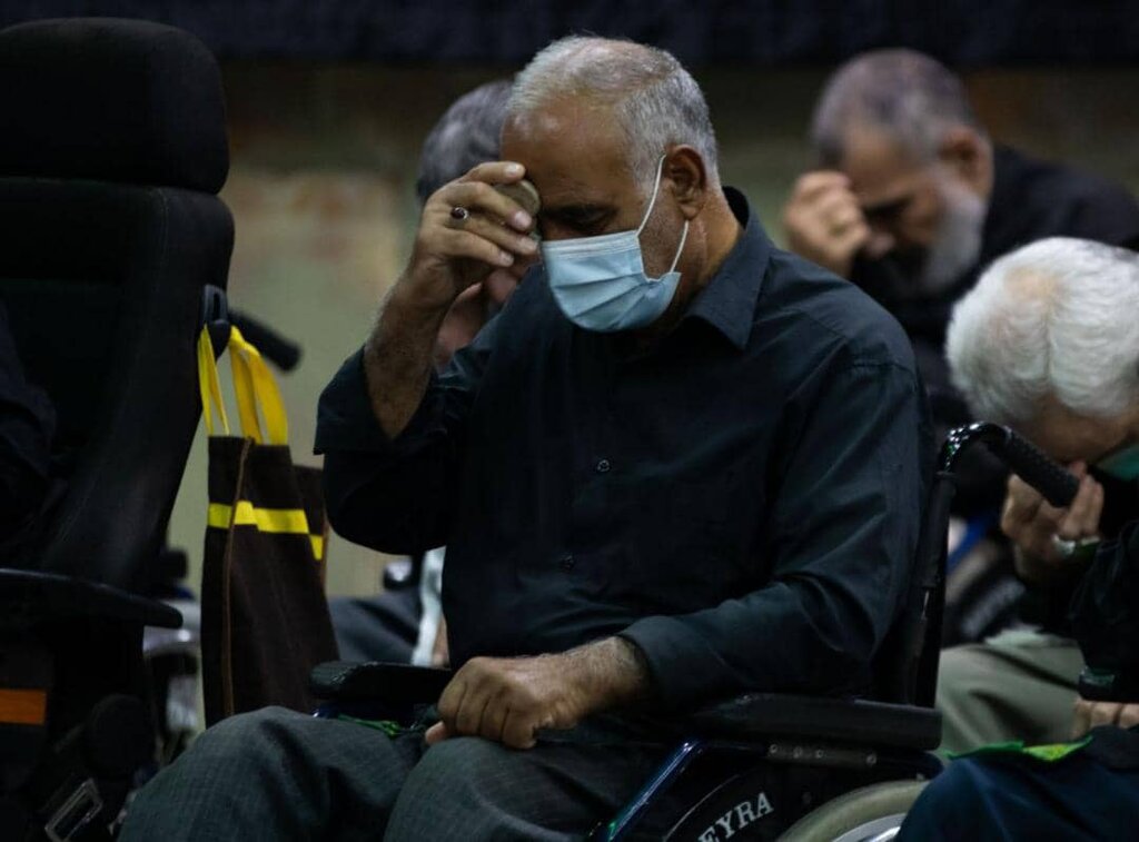 ۴دهه سوگواری جانبازان در شمال شرق تهران