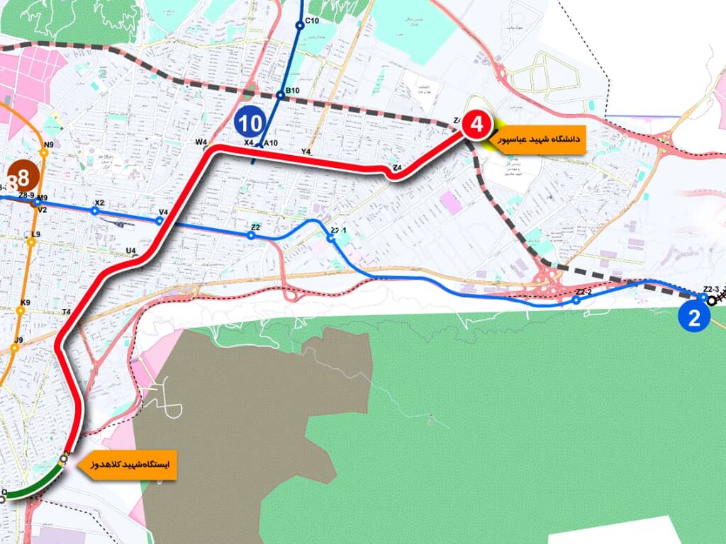 چهار ایستگاه به خط ۴ مترو اضافه می‌شود | ایستگاه‌های جدید از چه محله‌هایی عبور می‌کنند؟   