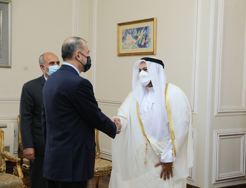 امیر عبداللهیان و معاون وزیر خارجه قطر