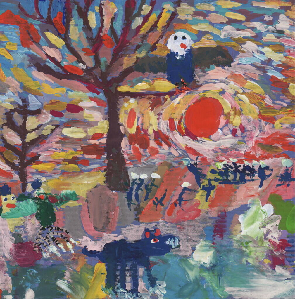 نقاشی «غروب خورشید» و جایزه برای ۸۷ نفر از اعضای کانون پرورش فکری کودکان و نوجوانان