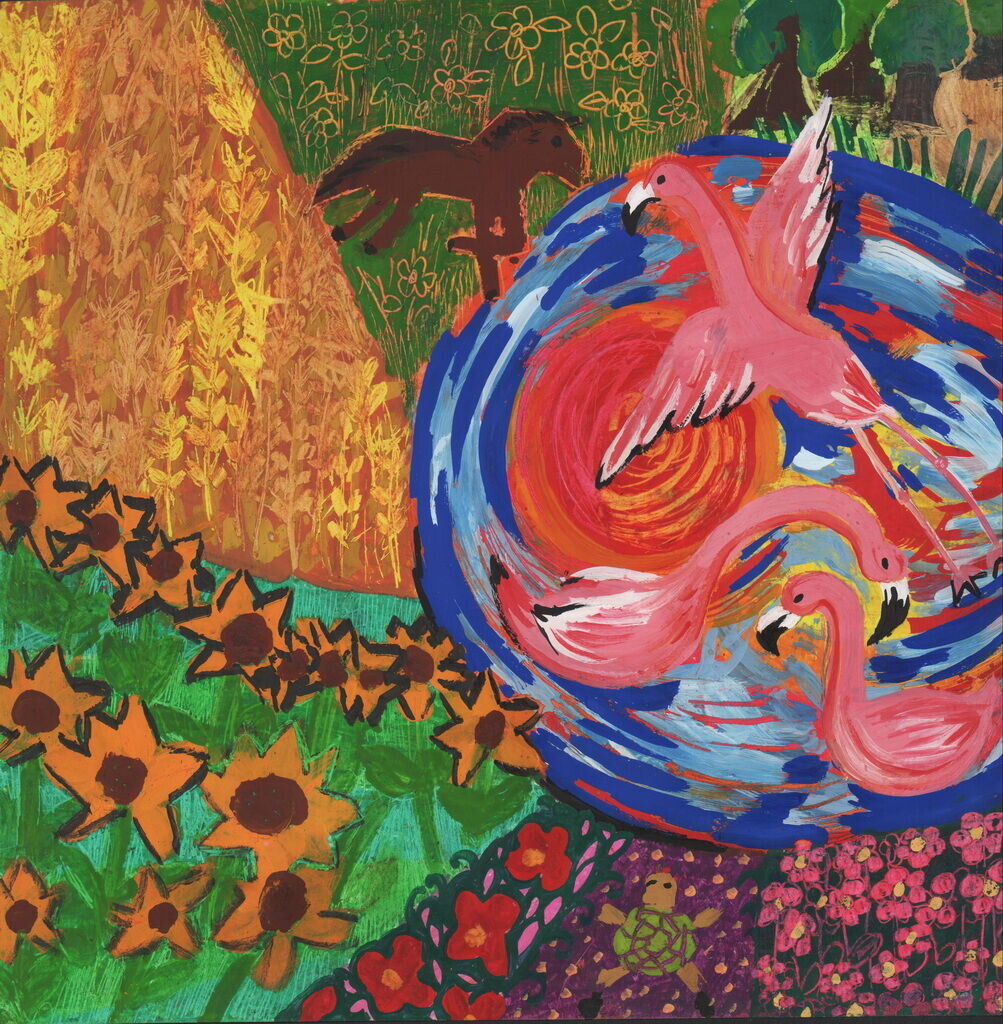 نقاشی «غروب خورشید» و جایزه برای ۸۷ نفر از اعضای کانون پرورش فکری کودکان و نوجوانان