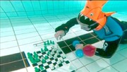تصاویری از مسابقات جهانی شطرنج زیر آب!