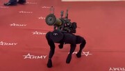 ببینید | رونمایی از سگ رباتیک راکت‌انداز در روسیه!