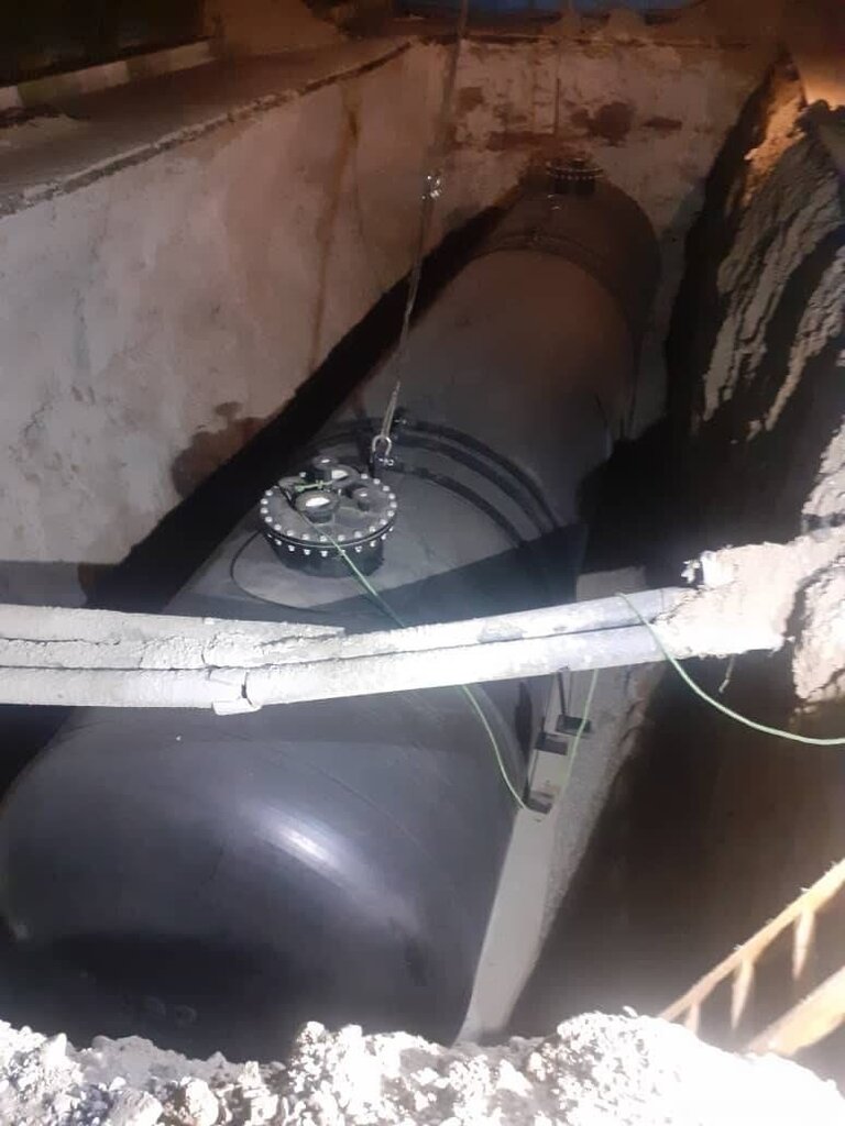 نصب ششمین مخزن آب اضطراری در منطقه۲۲