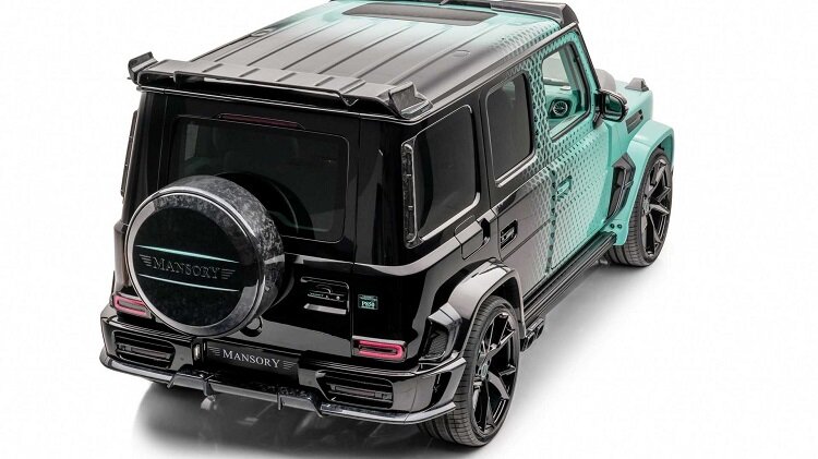 تصاویر هیولایی که منصوری از یک مرسدس - بنز ساخته است | زیبایی بصری و قدرت بسیار بیشتر