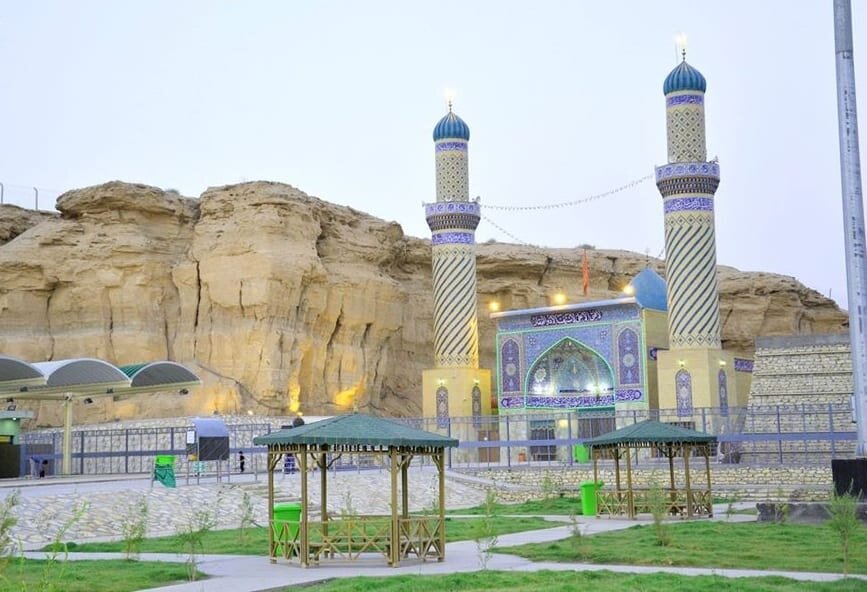 زیارتگاه «چشمه امام علی (ع)» در کربلای معلی