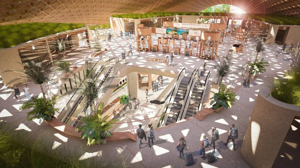 متفاوتترین ایستگاه راهآهن جهان را ببینید | این ایستگاه چه ویژگیهایی دارد؟