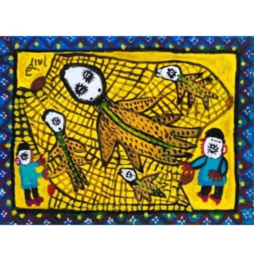 عکس | اولین زن نقاش خودآموخته که اروپاییها برای نمایش آثارش صف کشیدند | می خواستم شعر بگویم ولی سواد نداشتم و نقاشی کردم