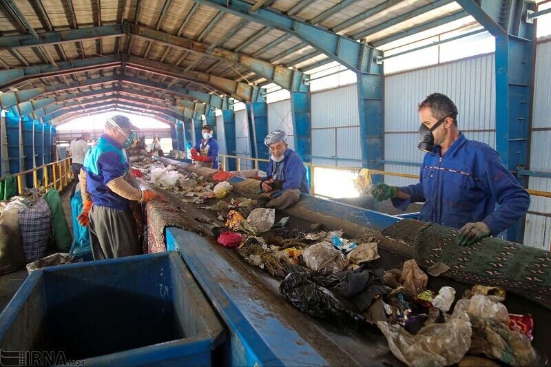 کارخانه بازیافت زباله کرمان