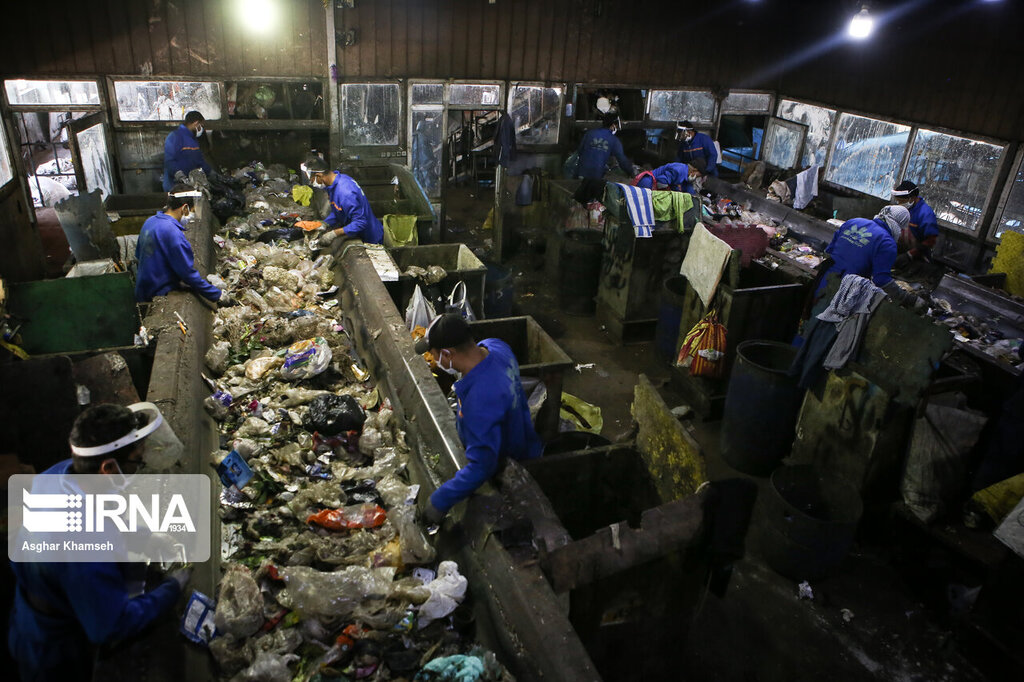 کارخانه بازیافت زباله کرمان