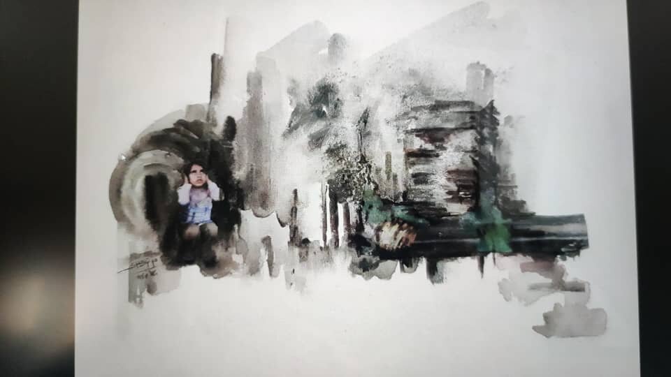 پای صحبت هنرمندی که به ۴۰۰ کودک کار نقاشی آموخته | آنها باور ندارند که میتوانند یاد بگیرند