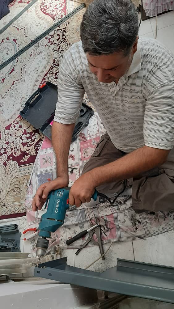 ببینید | معلول فرز کار بعد از ۲۶سال دست به آچار شد