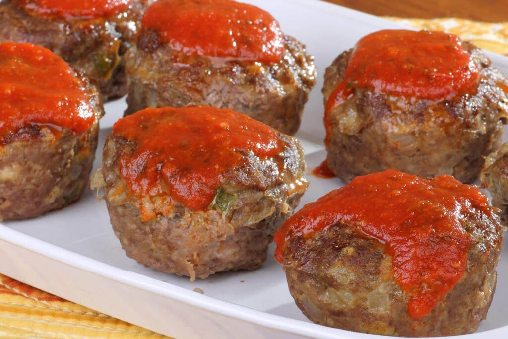 meat muffin - مافین گوشت قلقلی - غذا