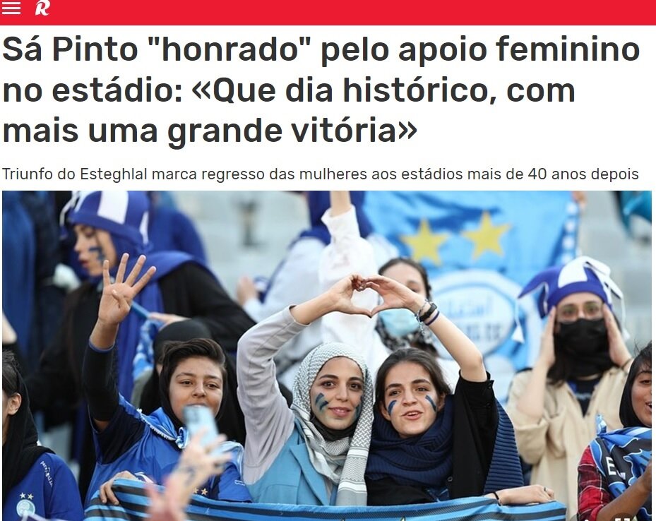 عکس | حمایت ساپینتو از زنان استقلالی جهانی شد | بازتاب پست سرمربی آبی ها در خصوص روز تاریخی