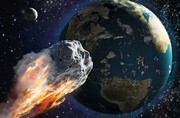 تصاویر | برخورد وحشتناک بزرگ‌ترین سیارک منظومه شمسی به زمین | ببینید چه اتفاقی برای ما می‌افتد؛ پایان زمین؟