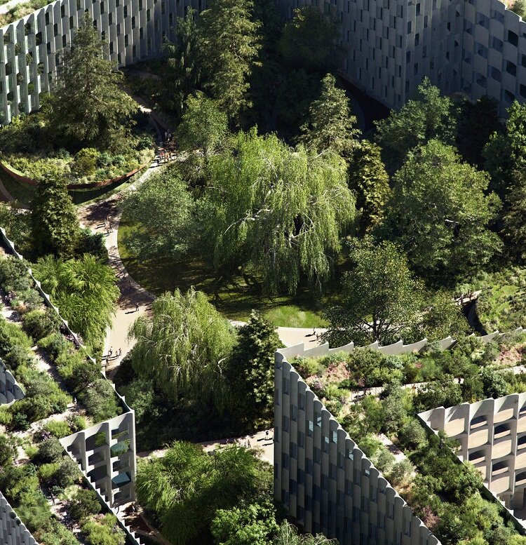 تصاویر دانشگاهی بر روی آب | چگونگی باز آفرینی یک شهر در یک ساختمان