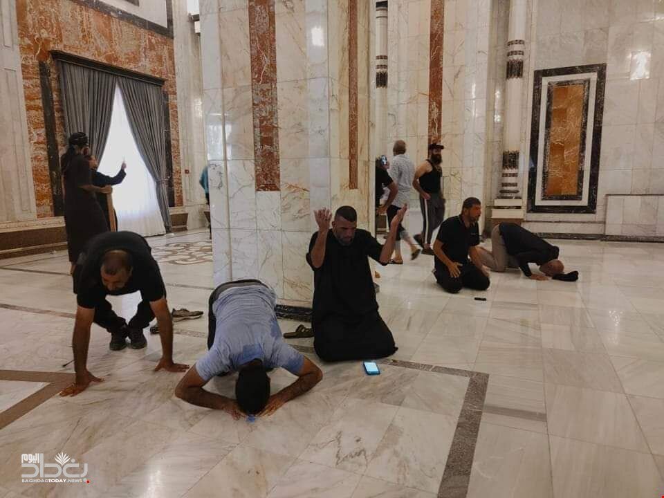 ببینید | صدری ها کاخ ریاست جمهوری عراق را اشغال کردند