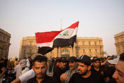 ببینید | صدای ممتد رگبار گلوله بین هواداران جنبش صدر با نیروهای امنیتی | دولت عراق امروز را تعطیل اعلام کرد