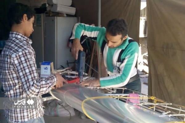 ببینید | جوان بوشهری که در خانه‌اش هواپیما می‌سازد! | لحظه شگفت‌انگیز اولین پرواز