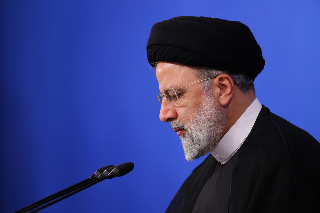 نشست خبری رئیس جمهور اسلامی ایران - رئیسی