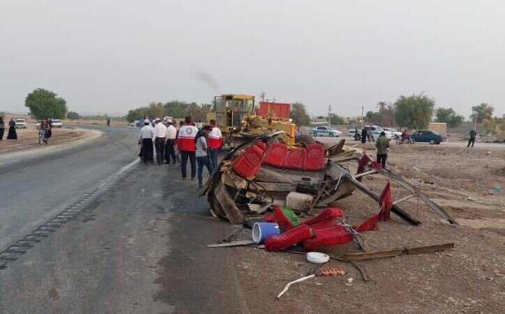 افزایش تعداد قربانیان تصادف دلخراش در خوزستان | اعلام ۲ روز عزای عمومی در شوشتر