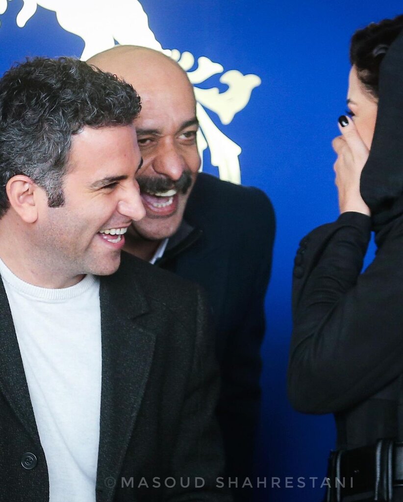 تصاویری ویژه از پریناز ایزدیار که هوتن شکیبا منتشر کرد