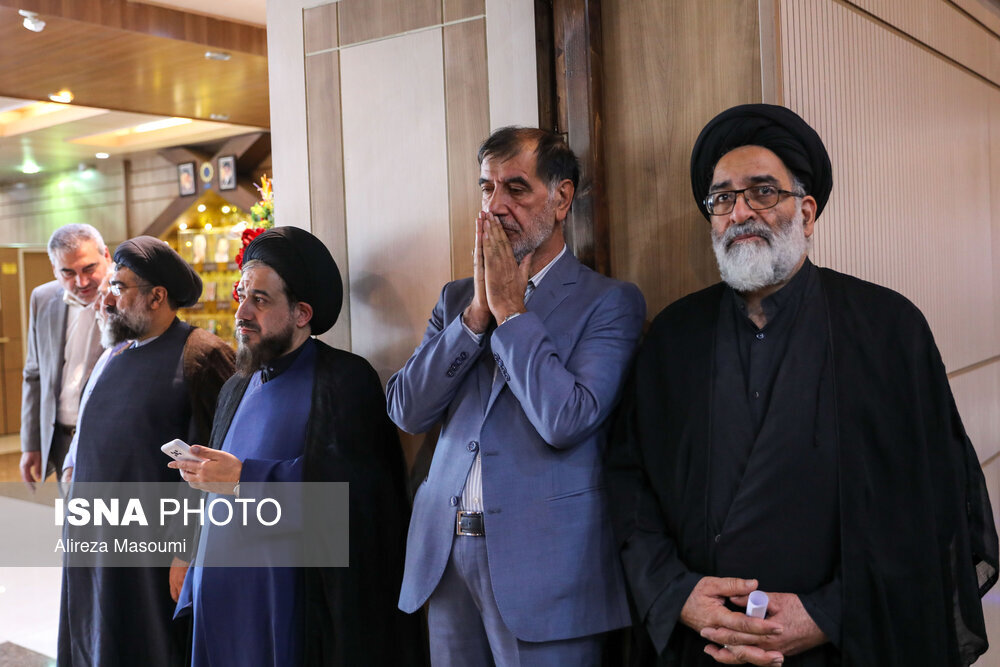 عکس | محمدرضا باهنر در بزرگداشت شهیدان رجایی، باهنر 