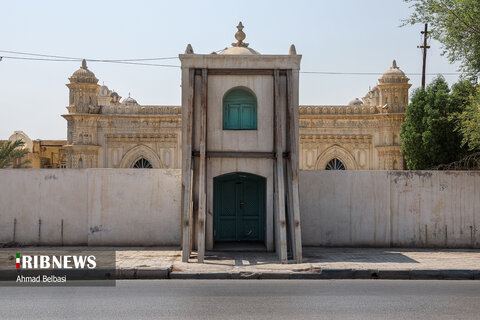 مسجد رنگونی های آبادان به سبک معماری هند