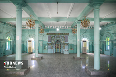 مسجد رنگونی های آبادان به سبک معماری هند