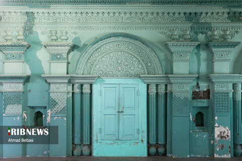 مسجد رنگونی های آبادان به سبک معماری هند