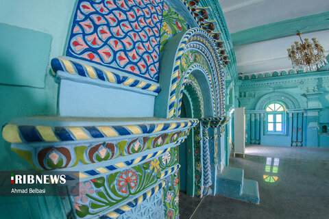 مسجد رنگونی های آبادان به سبک معماری هند