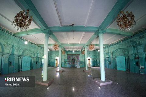 مسجد رنگونی های آبادان به سبک معماری هند