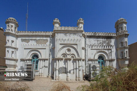 مسجد رنگونی های آبادان به سبک معماری هند