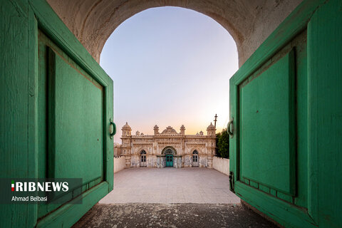 مسجد رنگونی های آبادان به سبک معماری هند