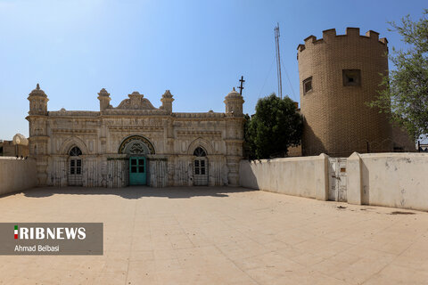 مسجد رنگونی های آبادان به سبک معماری هند
