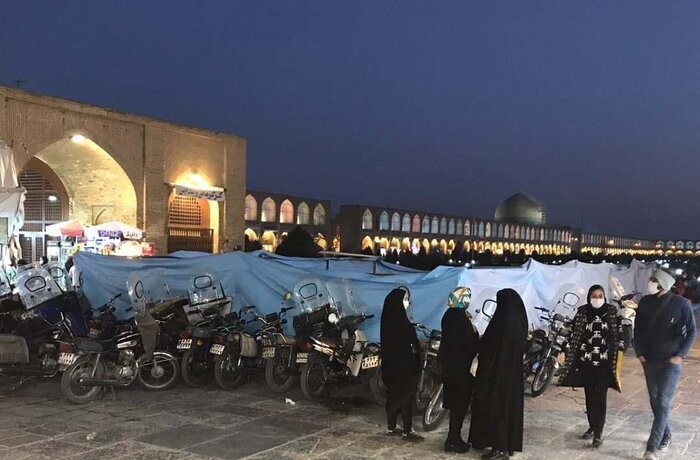 جولان موتورسواران در قلب تاریخی نصف جهان | مسئولان چه می گویند؟