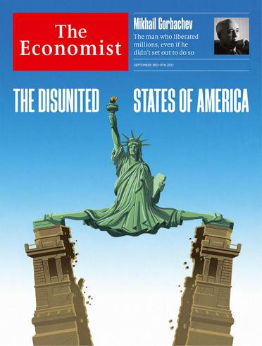 عکس | طرح جنجالی هفته نامه اکونومیست؛ ایالات غیرمتحده آمریکا