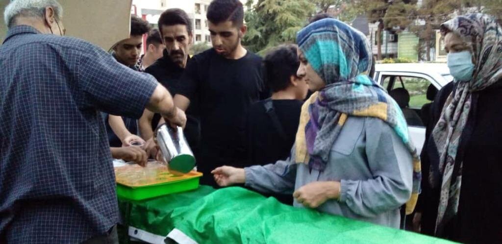 موکب «تکیه ملت» در میدان کمال الملک