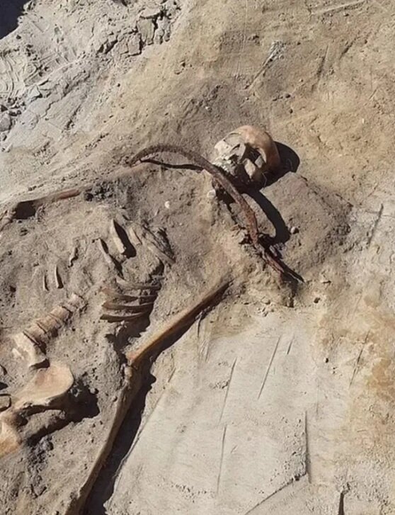 کشف بقایای اسکلت یک خون‌ آشام زن | تصاویر ترسناک و علت دفن غیرمعمول جسد